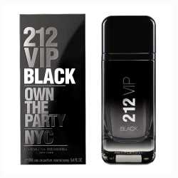 Carolina Herrera 212 VIP Black Eau De Parfum For Men 100ml photo