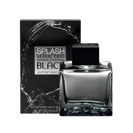 ANTONIO BANDERAS SPLASH SEDUCTION in BLACK Eau De Toilette For Men 100ml photo