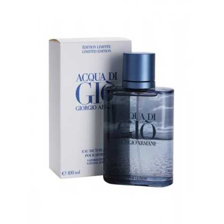 GIORGIO ARMANI Acqua di Gio Eau de Toilette Blue Limited Edition For Men 100ml photo