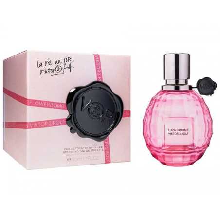Viktor & Rolf Flowerbomb La Vie En Rose Eau De Toilette For Women 50ml foto
