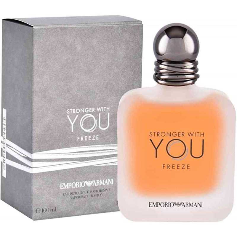 Giorgio Armani Stronger With You Freeze Eau de Toilette For Men 100ml photo