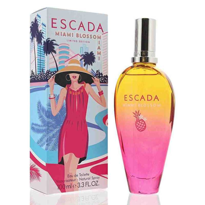 Escada Miami Blossom Eau de Toilette For Women 100ml photo