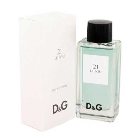 DOLCE & GABBANA 21 LE FOU Eau De Toilette For Men 100ml foto