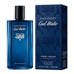 Davidoff Cool Water Street Fighter Champion Edition Eau De Toilette For Men 125ml photo