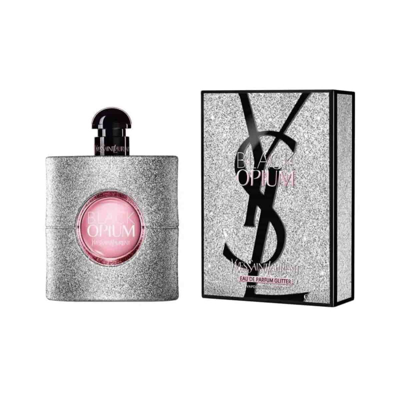 Yves Saint Laurent Black Opium Glitter Eau De Parfum For Women 90ml photo