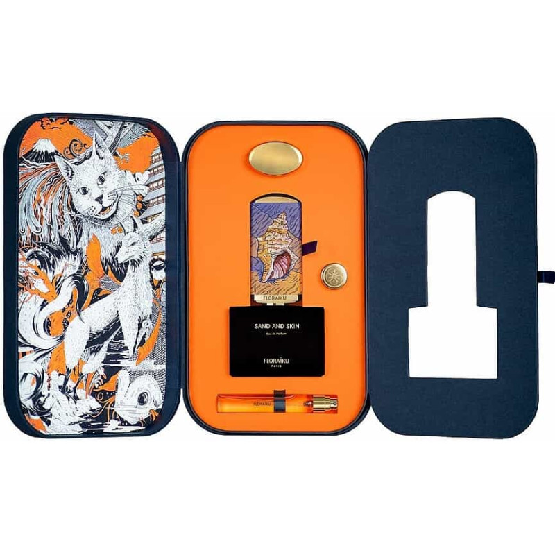 Floraiku Sand And Skin Eau De Parfum Set 50ml + 10ml photo
