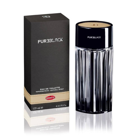 Bugatti Pure Black Eau De Toilette For Men Spray 125ml photo