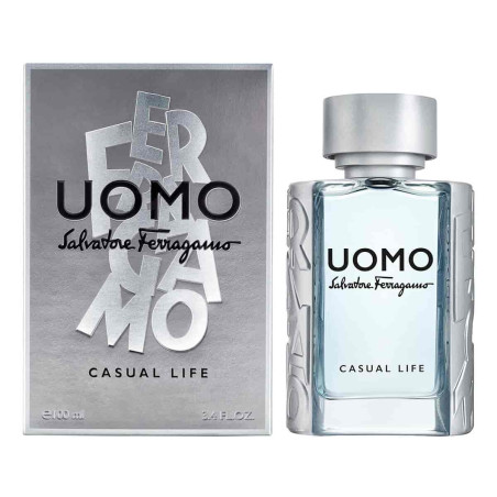 Salvatore Ferragamo Uomo Casual Life Eau De Toilette For Men 100ml photo