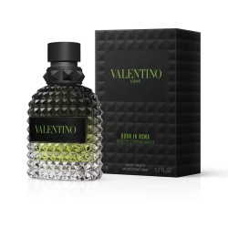 Valentino Uomo Born In Roma Green Stravaganza Eau de Toilette For Men 100ml photo