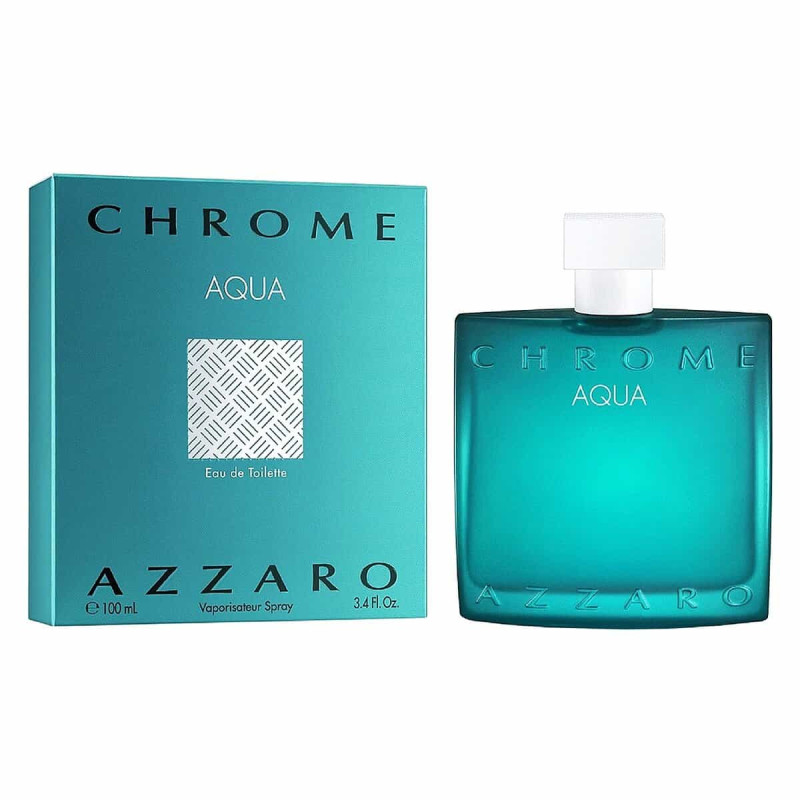 Azzaro Chrome Aqua Eau De Toilette For Men 100ml photo
