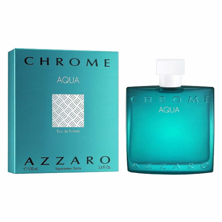 Azzaro Chrome Aqua Eau De Toilette For Men 100ml photo