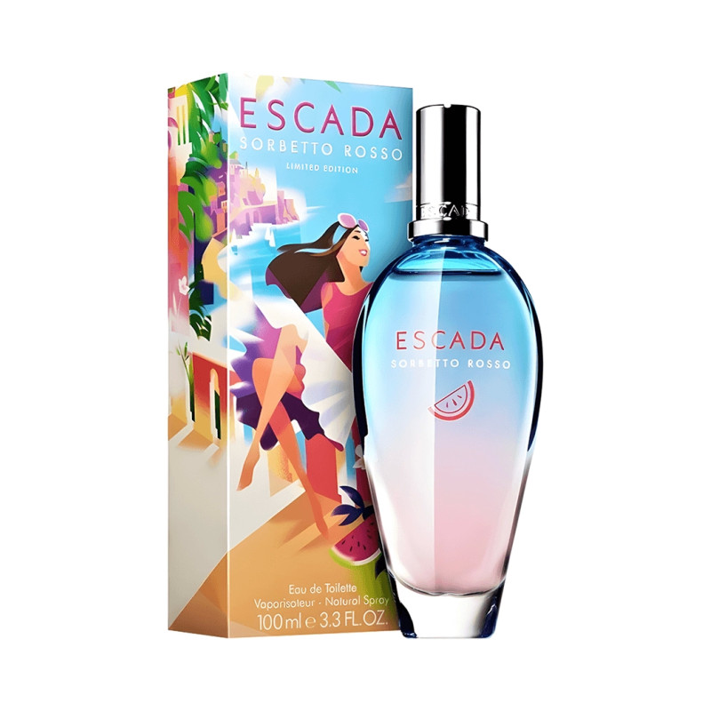 Escada Sorbetto Rosso Eau De Toilette For Women 100ml photo