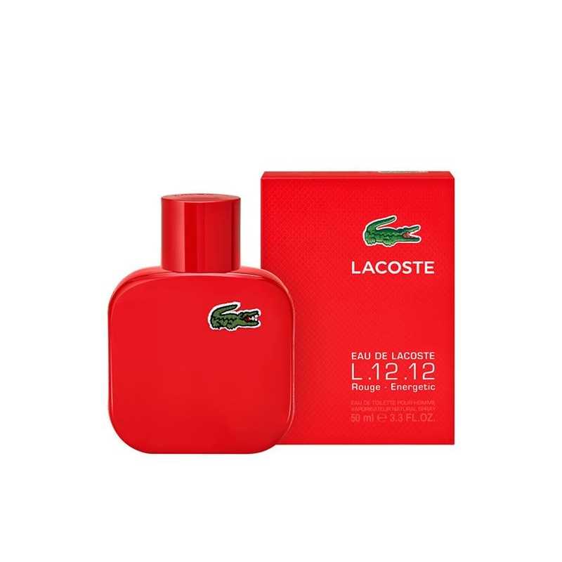 LACOSTE Eau de Lacoste L.12.12 Rouge Eau De Toilette For Men 100ml photo