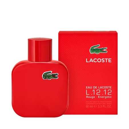LACOSTE Eau de Lacoste L.12.12 Rouge Eau De Toilette For Men 100ml photo