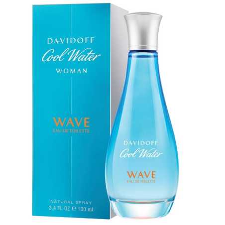 Davidoff Cool Water Wave Eau De Toilette For Women 100ml foto