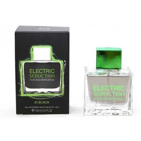 Antonio Banderas Electric Seduction in Black Eau De Toilette For Men 100ml foto
