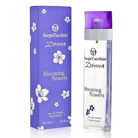 Sergio Tacchini Donna Blooming Flowers Eau De Toilette For Women 100ml foto